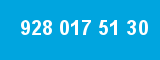 928 017 51 30 928 017 51 30